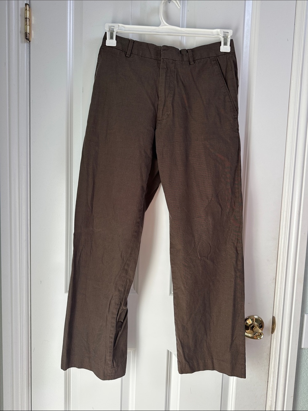 Banana Republic Men's Dark Brown Chino Pants
